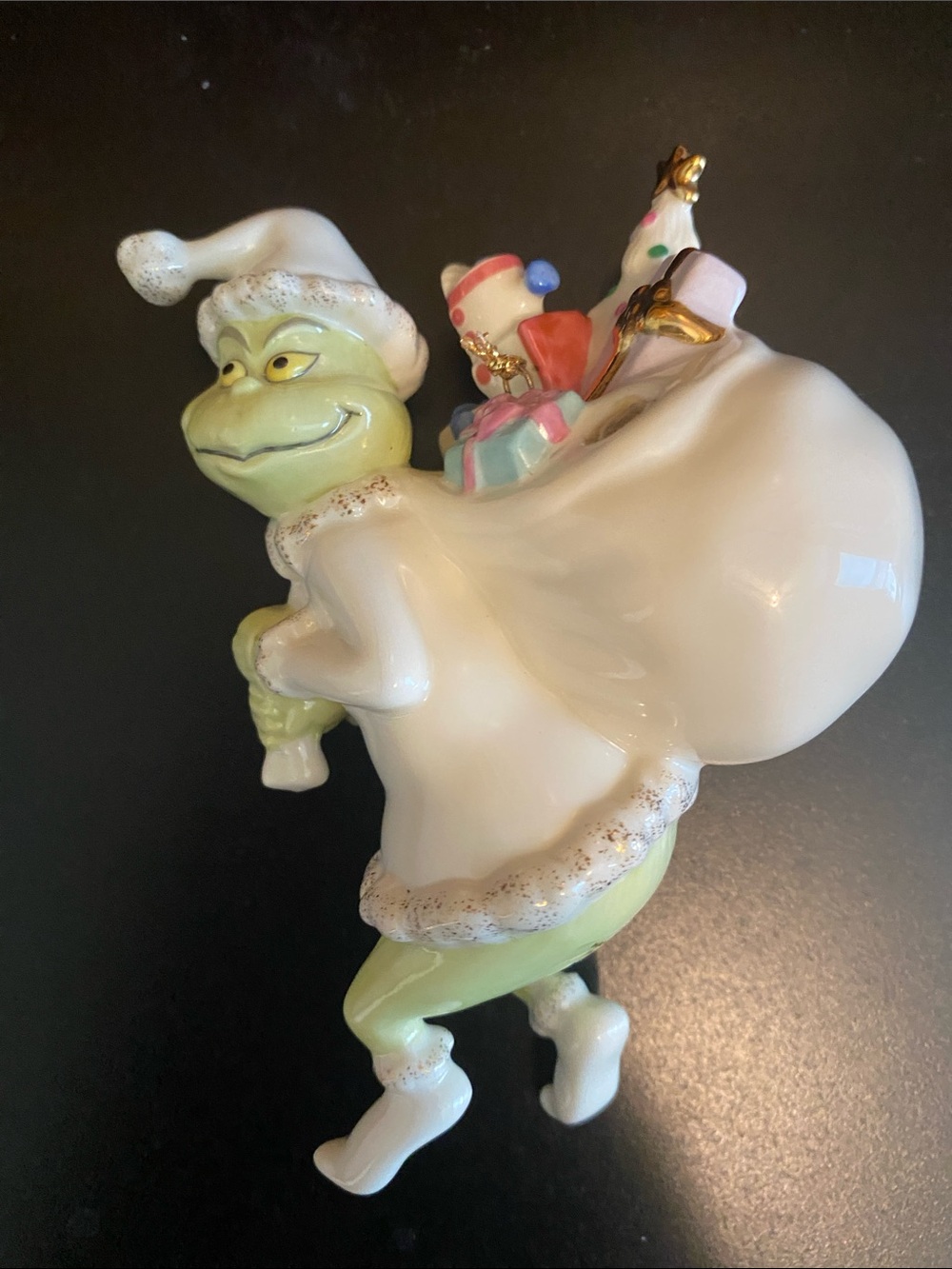 LENOX “Old Grinchy Claus” Ornament.  Please read description carefully.